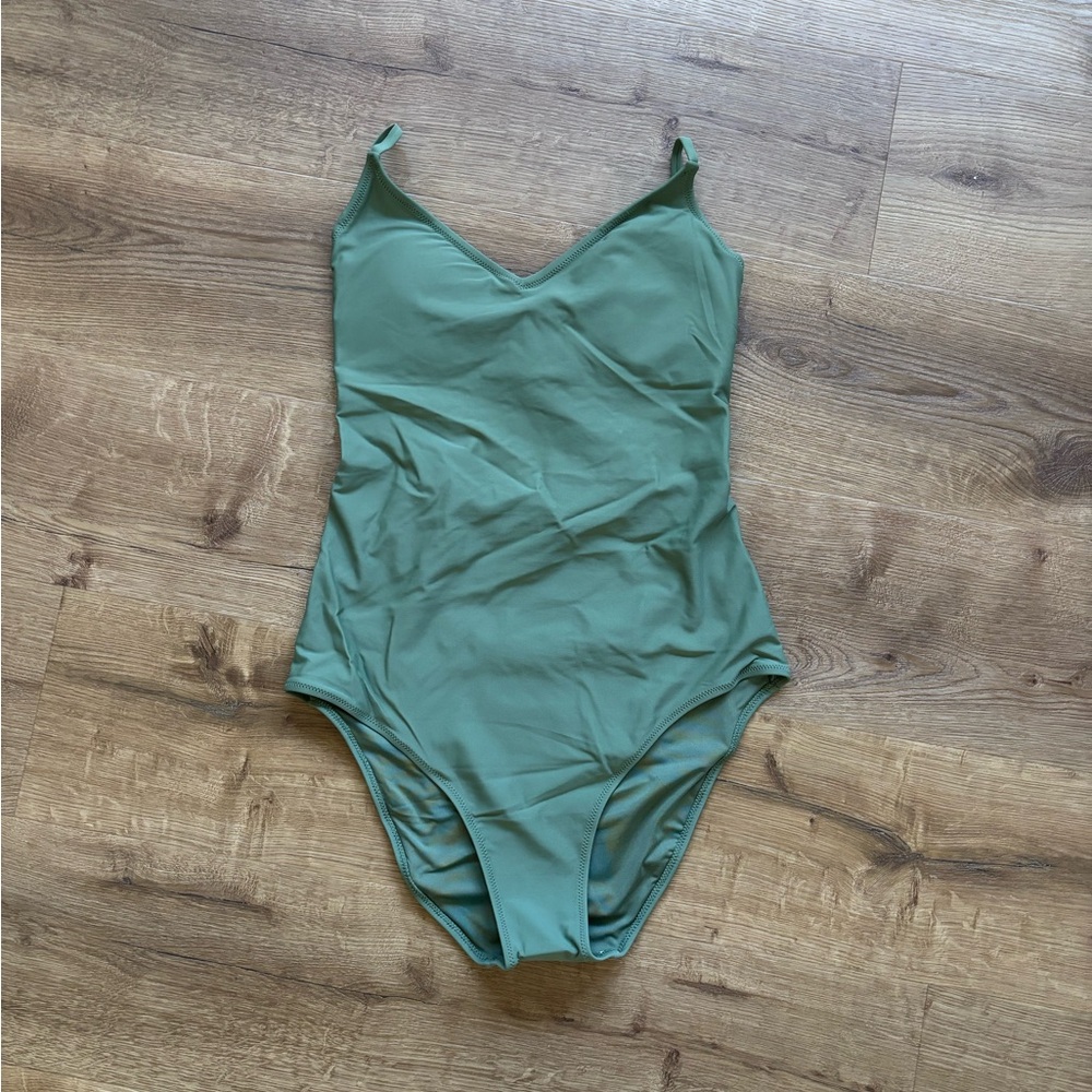 Aerie corset back one piece swimsuit